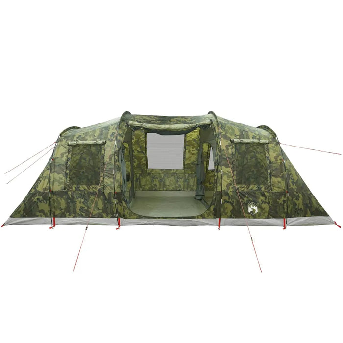 Waterproof Camouflage Family Tent Tunnel (6 persons) - Little and Giant Explorers vidaXL