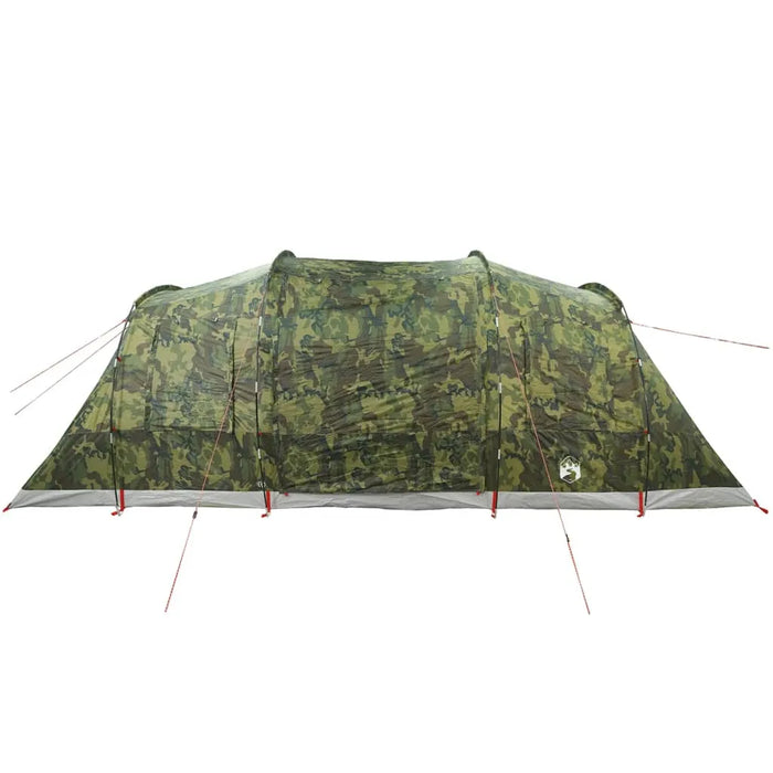 Waterproof Camouflage Family Tent Tunnel (6 persons) - Little and Giant Explorers vidaXL