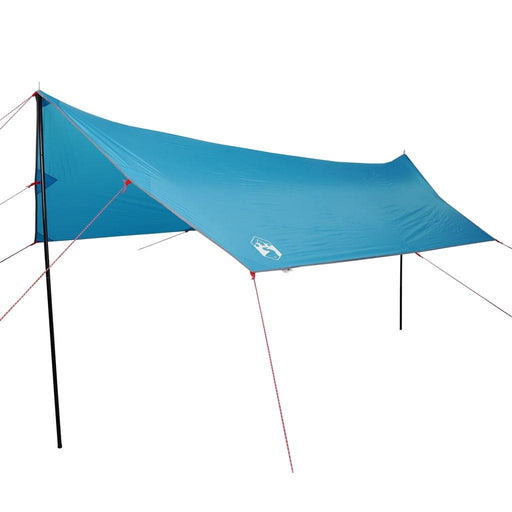 Waterproof Camping Tarp in Blue - Little and Giant Explorers vidaXL