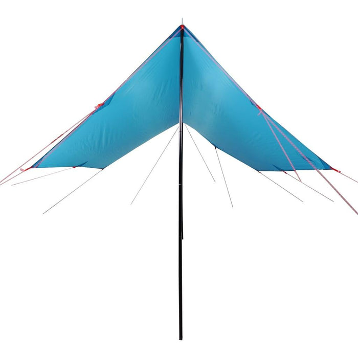 Waterproof Camping Tarp in Blue - Little and Giant Explorers vidaXL