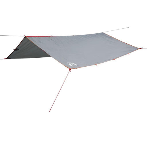 Waterproof Camping Tarp in Grey - Little and Giant Explorers vidaXL