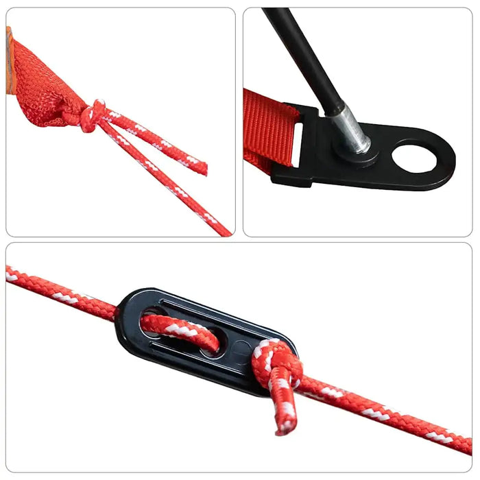 Waterproof Camping Tent Dome in Camouflage (4 persons) - Little and Giant Explorers vidaXL