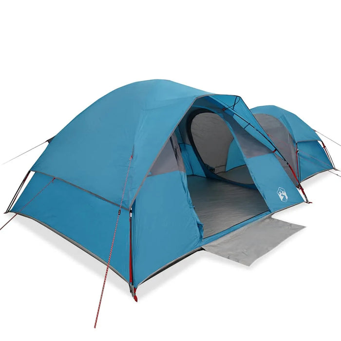 Waterproof Camping Tent in Blue (5 persons) - Little and Giant Explorers vidaXL