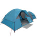 Waterproof Camping Tent in Blue (5 persons) - Little and Giant Explorers vidaXL