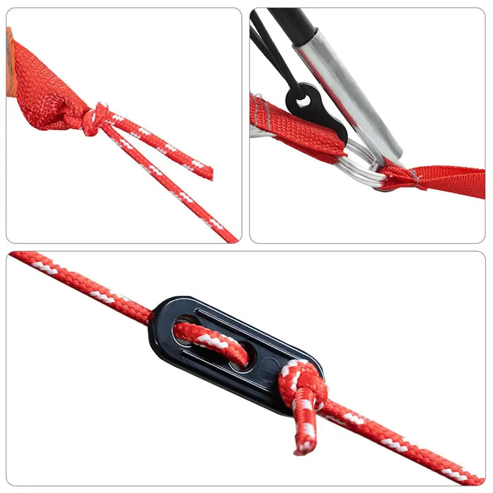 Waterproof Camping Tent in Blue (5 persons) - Little and Giant Explorers vidaXL