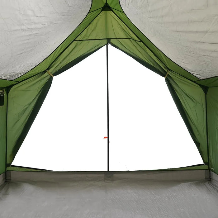 Waterproof Camping Tent in Green (5 persons) - Little and Giant Explorers vidaXL