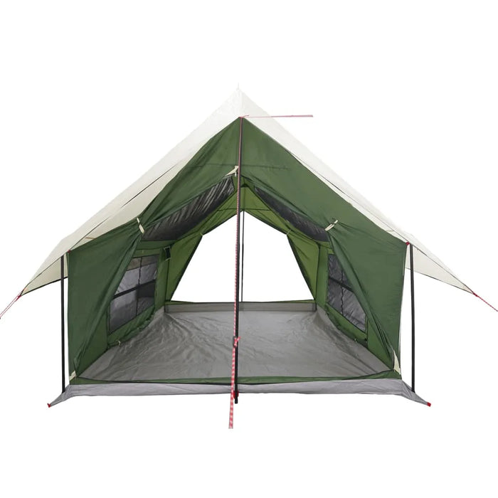 Waterproof Camping Tent in Green (5 persons) - Little and Giant Explorers vidaXL