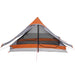 Waterproof Camping Tent in Grey (2 persons) - Little and Giant Explorers vidaXL