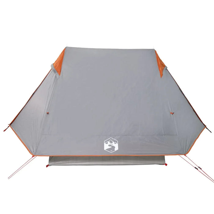 Waterproof Camping Tent in Grey (2 persons) - Little and Giant Explorers vidaXL