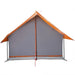 Waterproof Camping Tent in Grey and Orange (5 persons) - Little and Giant Explorers vidaXL