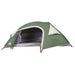 Waterproof Dome Camping Tent in Green (1 person) - Little and Giant Explorers vidaXL