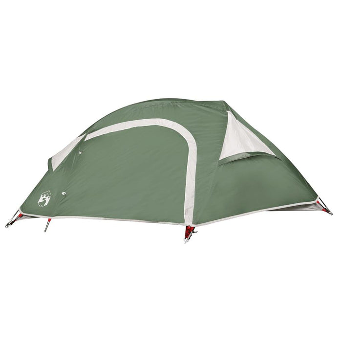 Waterproof Dome Camping Tent in Green (1 person) - Little and Giant Explorers vidaXL