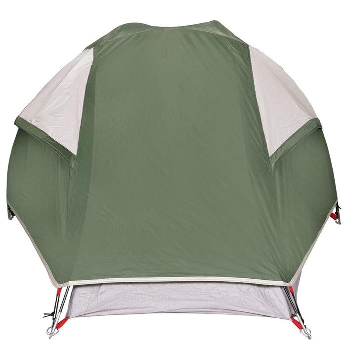 Waterproof Dome Camping Tent in Green (1 person) - Little and Giant Explorers vidaXL