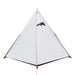 Waterproof Dome Camping Tent in White Blackout Fabric (2 persons) - Little and Giant Explorers vidaXL