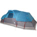 Waterproof Dome Family Tent in Blue (11 persons) - Little and Giant Explorers vidaXL