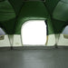 Waterproof Dome Family Tent in Green (11 persons) - Little and Giant Explorers vidaXL