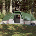 Waterproof Dome Family Tent in Green (11 persons) - Little and Giant Explorers vidaXL