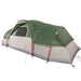 Waterproof Dome Family Tent in Green (11 persons) - Little and Giant Explorers vidaXL