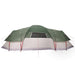 Waterproof Dome Family Tent in Green (11 persons) - Little and Giant Explorers vidaXL