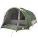 Waterproof Family Tent in Green (6 persons) - Little and Giant Explorers vidaXL