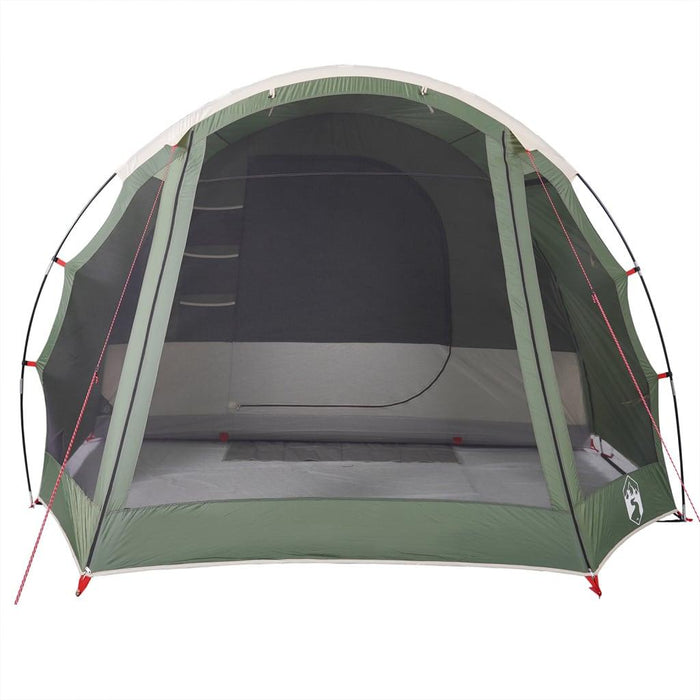 Waterproof Family Tent in Green (6 persons) - Little and Giant Explorers vidaXL