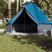 Waterproof Family Tipi Tent (10 persons) in Blue - Little and Giant Explorers vidaXL