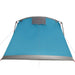 Waterproof Family Tunnel Tent in Blue (10 persons) - Little and Giant Explorers vidaXL