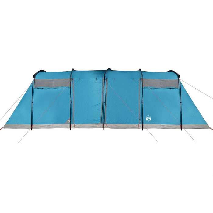 Waterproof Family Tunnel Tent in Blue (10 persons) - Little and Giant Explorers vidaXL