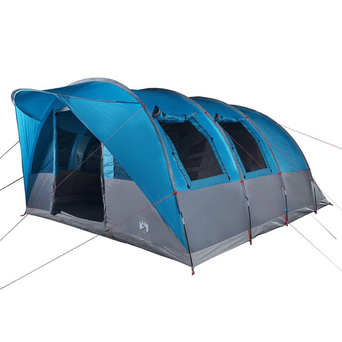 Waterproof Family Tunnel Tent in Blue (7 persons) - Little and Giant Explorers vidaXL