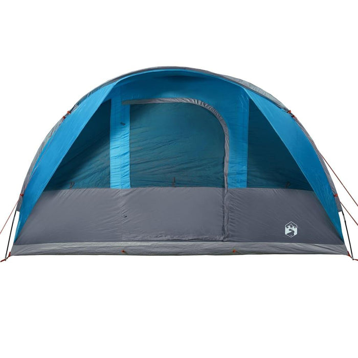 Waterproof Family Tunnel Tent in Blue (7 persons) - Little and Giant Explorers vidaXL