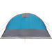 Waterproof Family Tunnel Tent in Blue (7 persons) - Little and Giant Explorers vidaXL