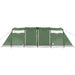 Waterproof Family Tunnel Tent in Green (10 persons) - Little and Giant Explorers vidaXL