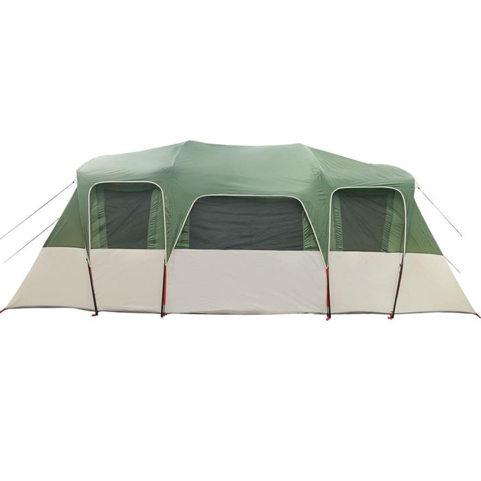 Waterproof Family Tunnel Tent in Green (16 persons) - Little and Giant Explorers vidaXL