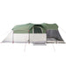 Waterproof Family Tunnel Tent in Green (8 persons) - Little and Giant Explorers vidaXL