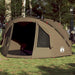 Waterproof Fishing Tent in Olive Green (4 persons) - Little and Giant Explorers vidaXL