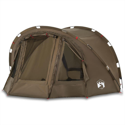 Waterproof Fishing Tent in Olive Green (4 persons) - Little and Giant Explorers vidaXL