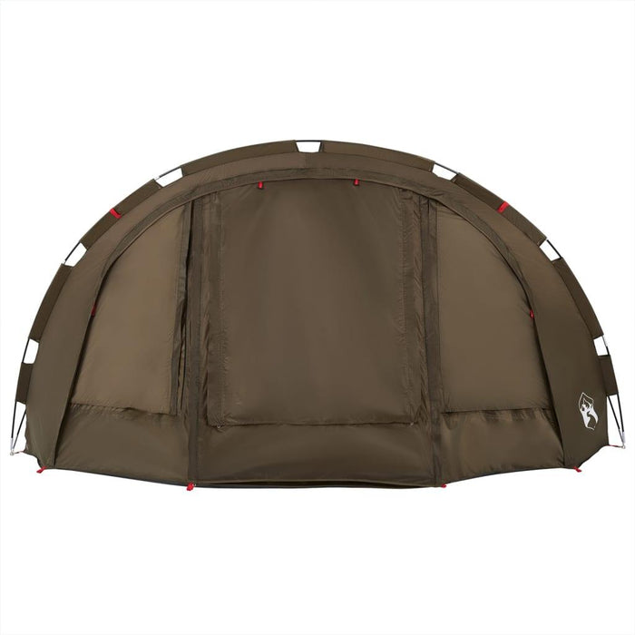 Waterproof Fishing Tent in Olive Green (4 persons) - Little and Giant Explorers vidaXL