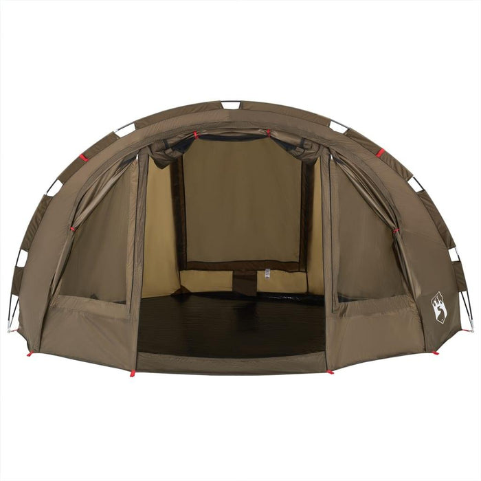 Waterproof Fishing Tent in Olive Green (4 persons) - Little and Giant Explorers vidaXL