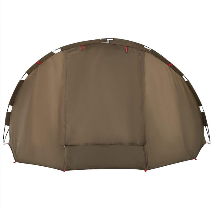 Waterproof Fishing Tent in Olive Green (4 persons) - Little and Giant Explorers vidaXL