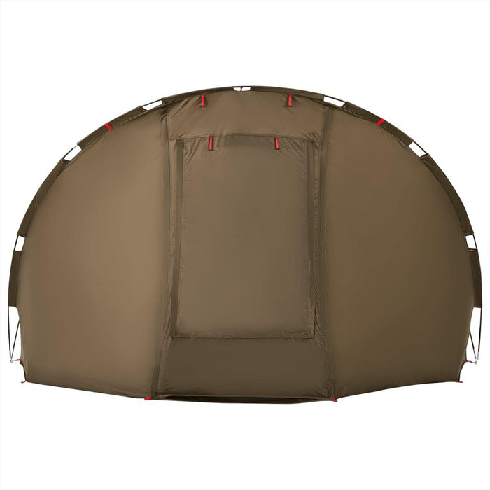 Waterproof Fishing Tent in Olive Green (5 persons) - Little and Giant Explorers vidaXL