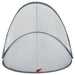 Waterproof Pop-Up Beach Tent in Grey - Little and Giant Explorers vidaXL