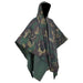 Waterproof Rain Poncho – Camouflage | Adult PVC-Coated Polyester Hooded Rain Cape VIDAXL - Little and Giant Explorers vidaXL