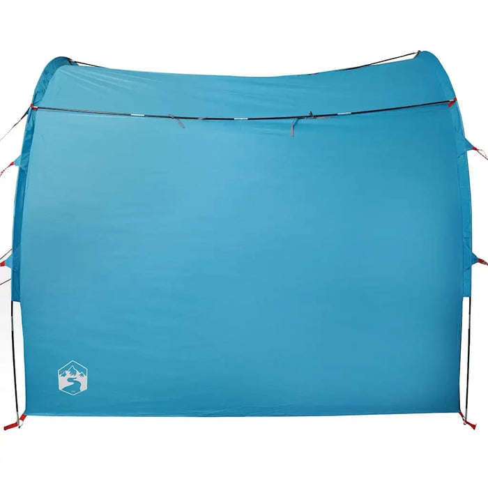 Blue waterproof portable storage tent with carry bag for camping