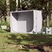 Waterproof Storage Tent in Grey - Little and Giant Explorers vidaXL