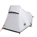 Waterproof White Blackout Tunnel Camping Tent (1 person) - Little and Giant Explorers vidaXL