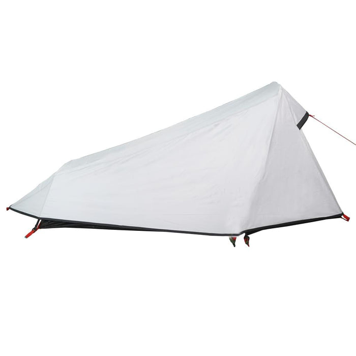 Waterproof White Blackout Tunnel Camping Tent (1 person) - Little and Giant Explorers vidaXL