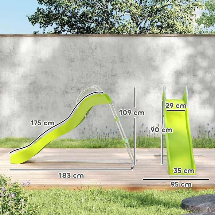 Freestanding Kids Slide with Climbing Ladder - Little and Giant Explorers AIYAPLAY