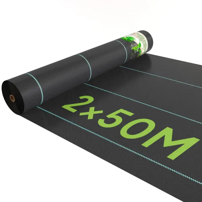 Weed Control Fabric Roll – 100 × 2m | Breathable PP Garden Membrane OUTSUNNY - Little and Giant Explorers Outsunny