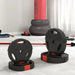 Weight Plate Set | 2 x 10kg and 2 x 5kg Standard Plates SPORTNOW - Little and Giant Explorers SPORTNOW