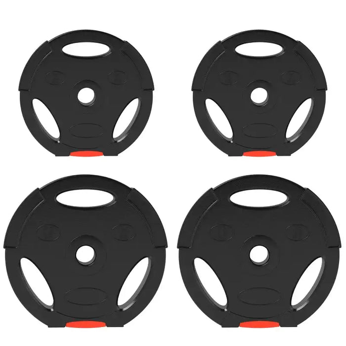 Weight Plate Set | 2 x 10kg and 2 x 5kg Standard Plates SPORTNOW - Little and Giant Explorers SPORTNOW